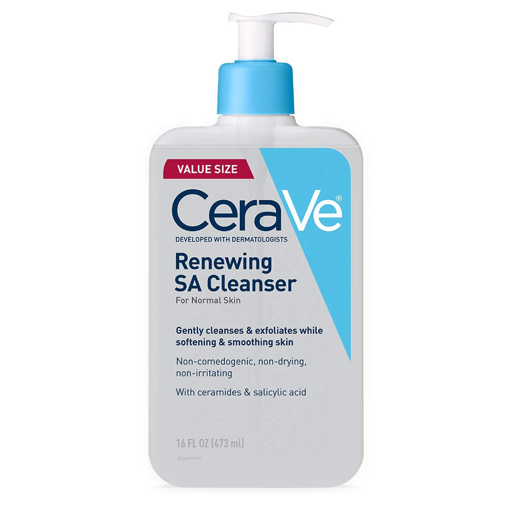 Sữa rửa mặt CeraVe Renewing SA Cleanser – Dành cho da mụn 473ml