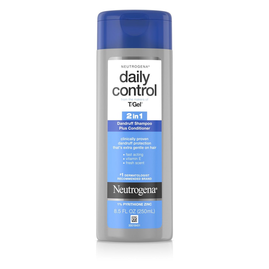 Dầu Gội Xả Neutrogena TGel Daily Control 2 In 1 (250ml)