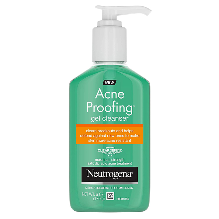 Sữa rửa mặt Neutrogena Acne Proofing Gel Cleanser (170g)