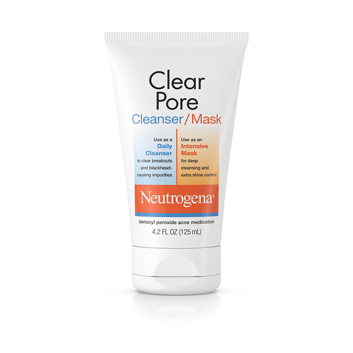 Sữa Rửa Mặt Neutrogena Clear Pore Cleanser Mask (125g)