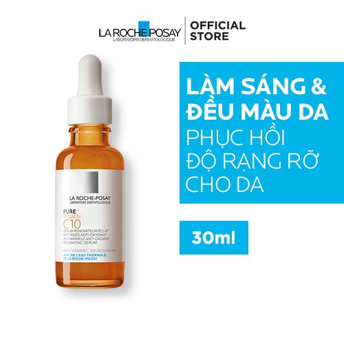 Dưỡng chất cải thiện làm sáng da La Roche Posay Pure Vitamin C10 30ml