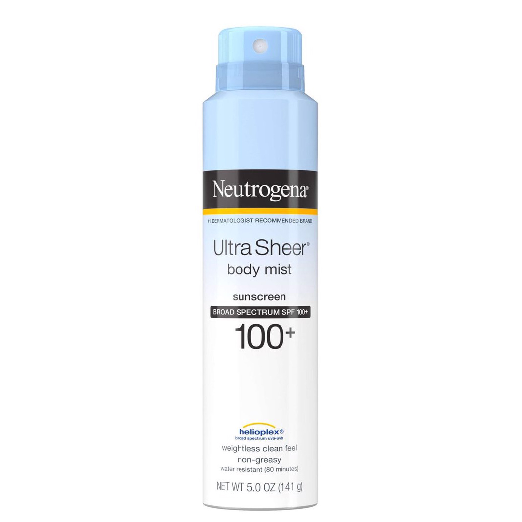 Xịt Chống Nắng Neutrogena Ultra Sheer Body Mist SPF100 (141g)