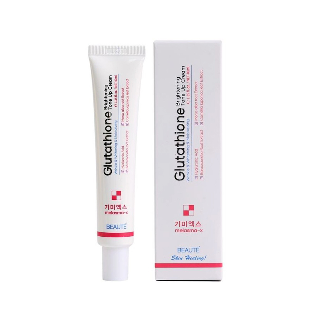 Dưỡng Trắng Da Hàn Quốc Melasma-X 3D Glutathione Tone Up Cream; dưỡng trắng, dưỡng ẩm và cải thiện nếp nhăn